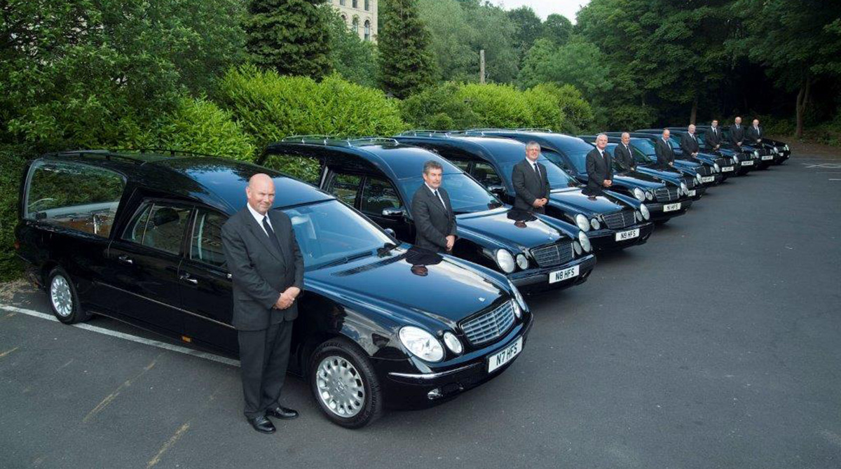 Gibson House Funeral Home Hearses and funeral vehicles